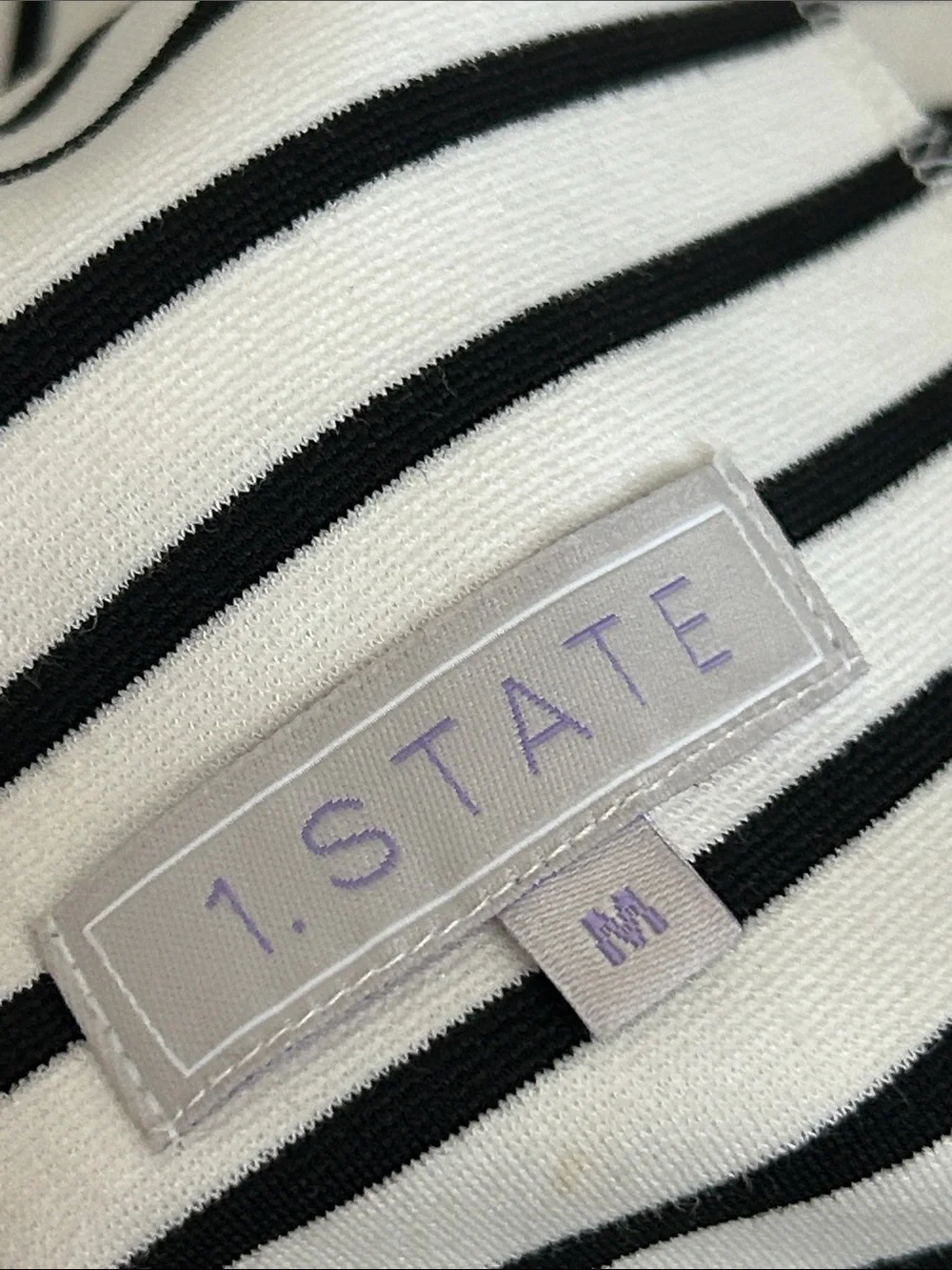 1. State Striped  Shift Dress